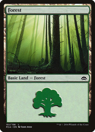 Forest (151) [Planechase Anthology] - tcgcollectibles