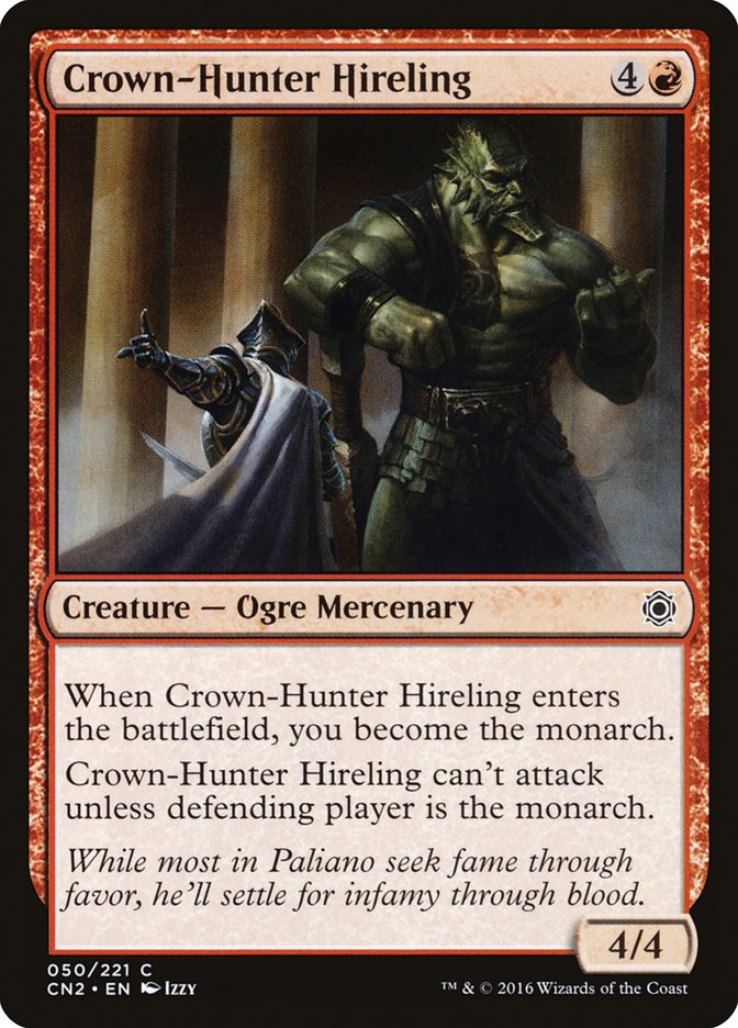 Crown-Hunter Hireling [Conspiracy: Take the Crown] - tcgcollectibles