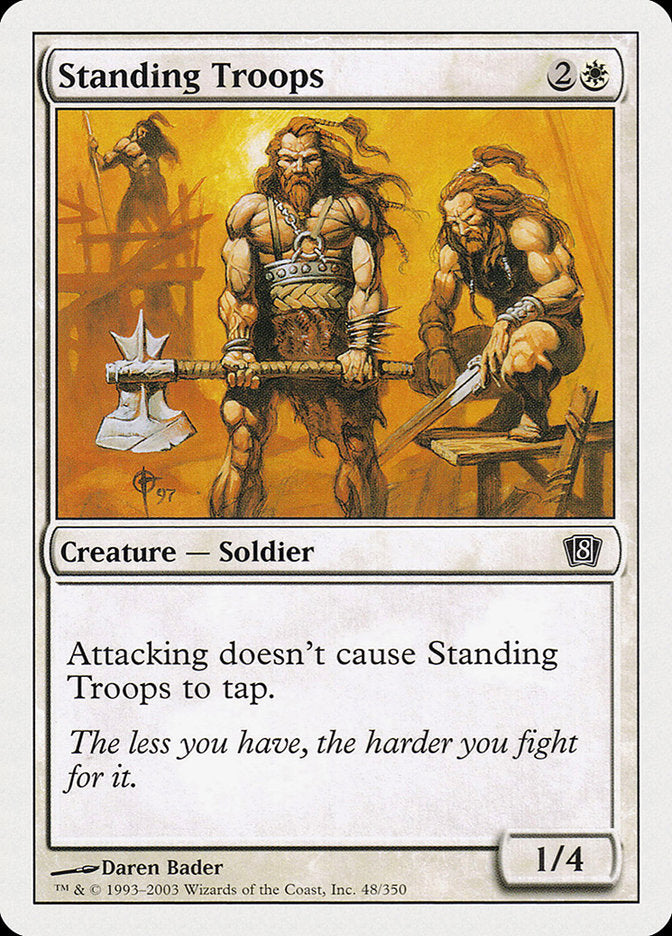 Standing Troops [Eighth Edition] - tcgcollectibles