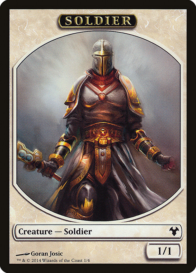 Soldier [Modern Event Deck 2014 Tokens] - tcgcollectibles