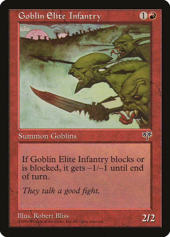 Goblin Elite Infantry [Mirage] - tcgcollectibles