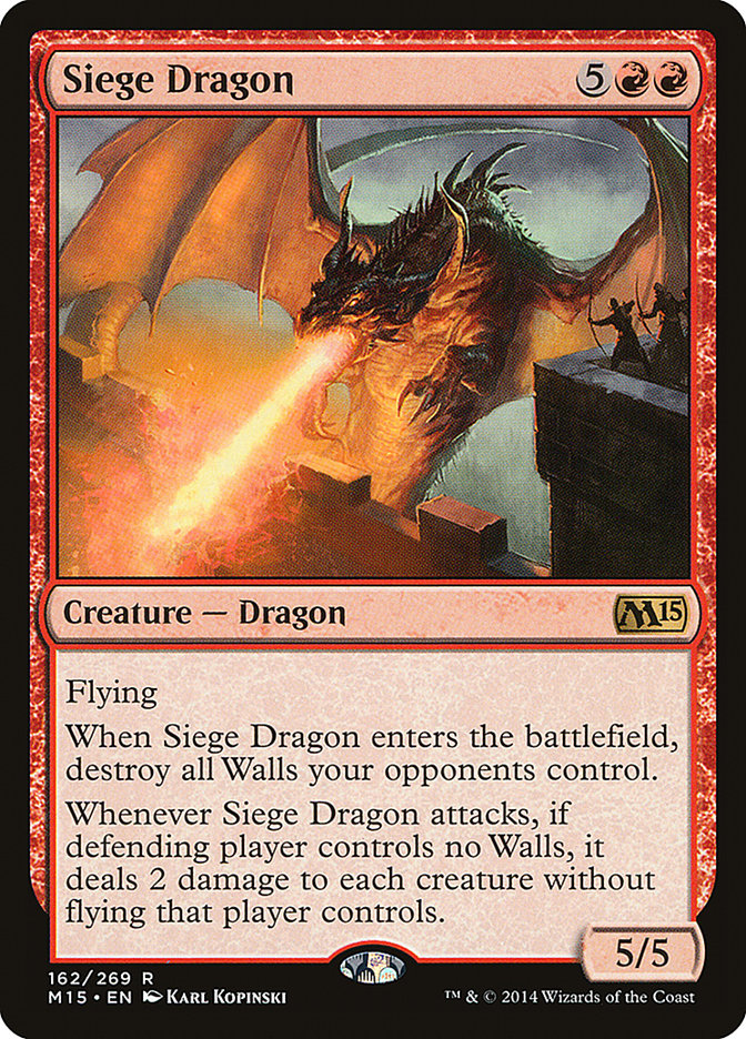 Siege Dragon [Magic 2015] - tcgcollectibles