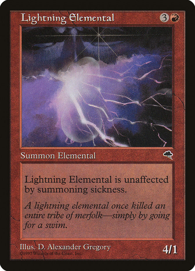 Lightning Elemental [Tempest] - tcgcollectibles