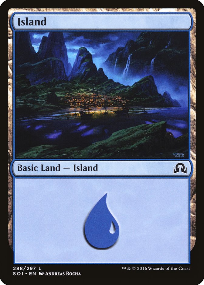 Island (288) [Shadows over Innistrad] - tcgcollectibles