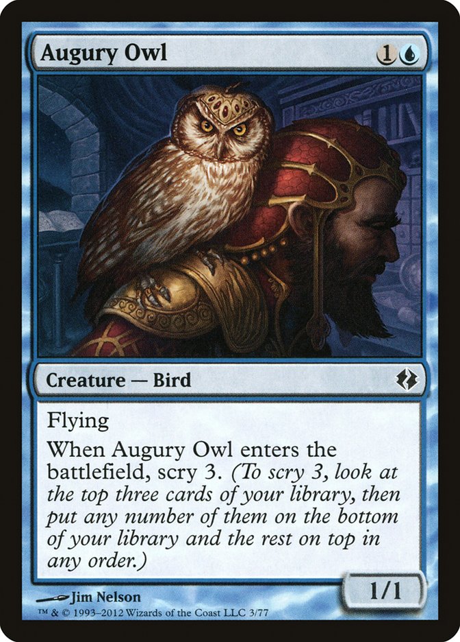Augury Owl [Duel Decks: Venser vs. Koth] - tcgcollectibles