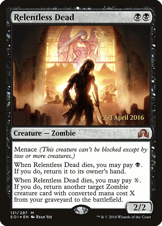 Relentless Dead [Shadows over Innistrad Prerelease Promos] - tcgcollectibles