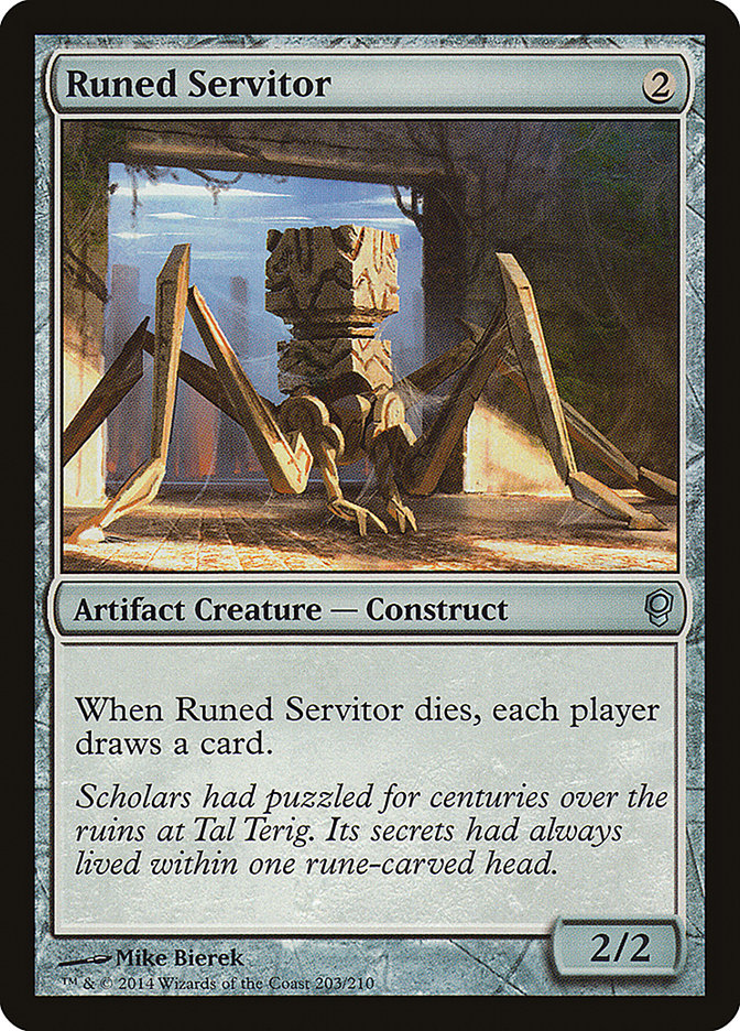 Runed Servitor [Conspiracy] - tcgcollectibles