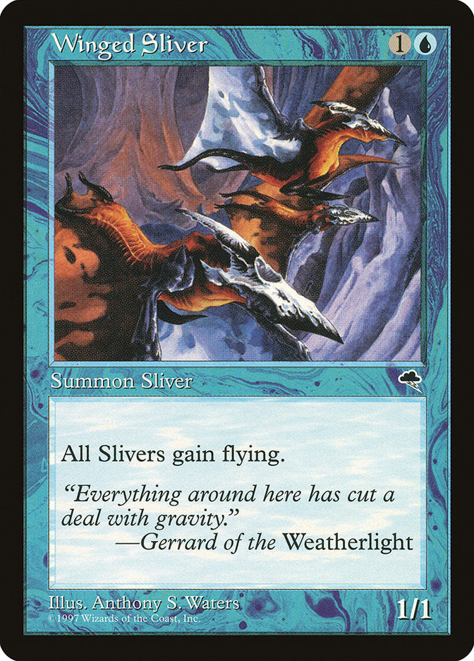 Winged Sliver [Tempest] - tcgcollectibles
