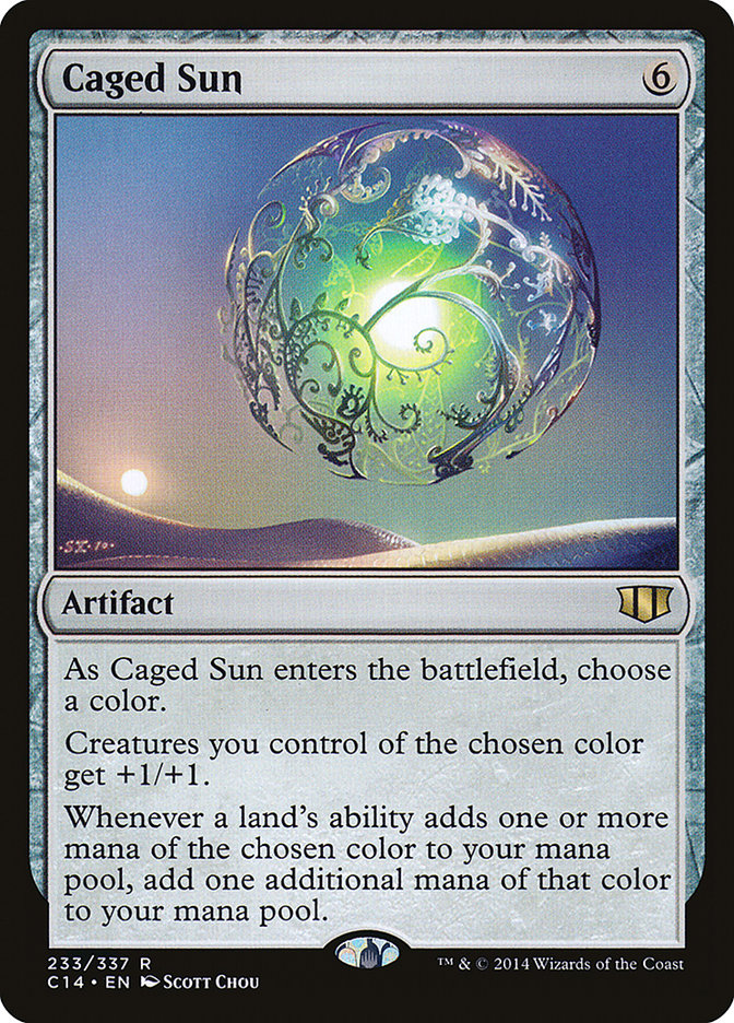 Caged Sun [Commander 2014] - tcgcollectibles