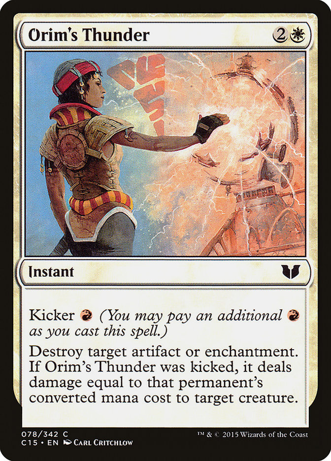 Orim's Thunder [Commander 2015] - tcgcollectibles