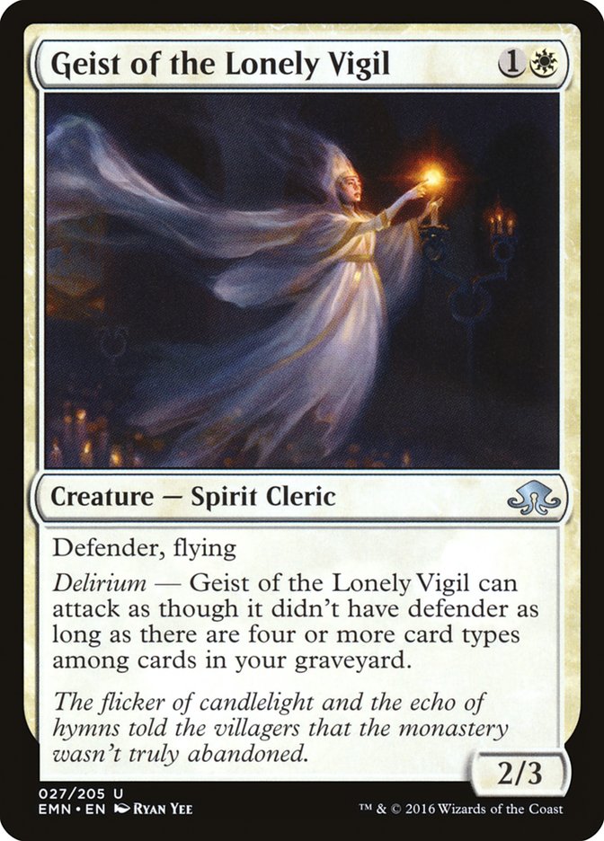 Geist of the Lonely Vigil [Eldritch Moon] - tcgcollectibles