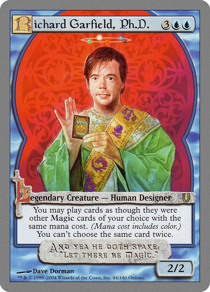 Richard Garfield, Ph.D. [Unhinged] - tcgcollectibles