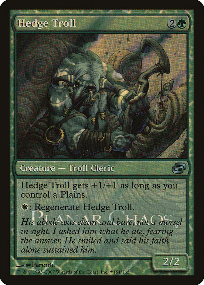 Hedge Troll [Release Events] - tcgcollectibles