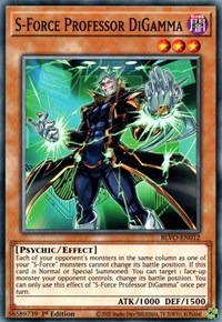 S-Force Professor DiGamma [BLVO-EN012] Common - tcgcollectibles