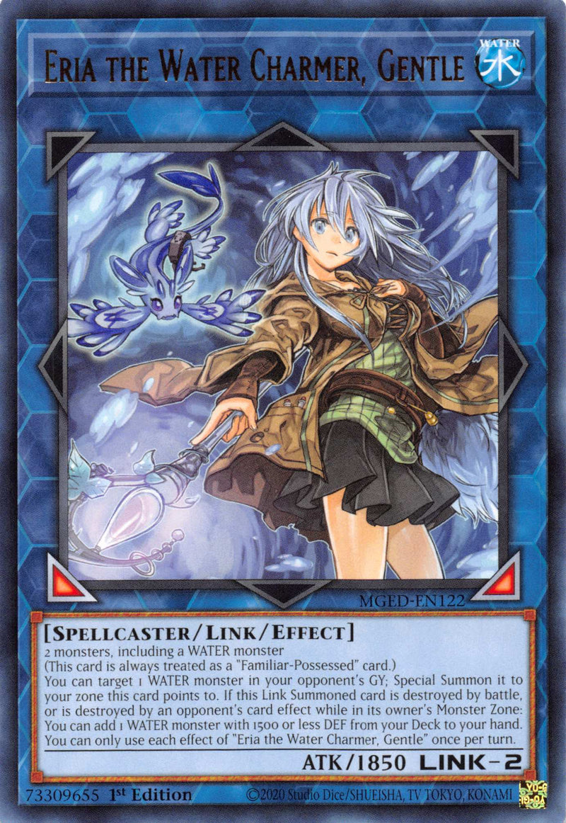 Eria the Water Charmer, Gentle [MGED-EN122] Rare - tcgcollectibles