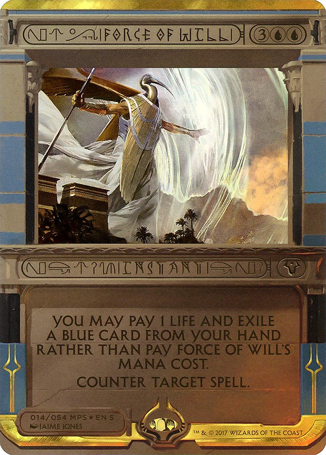 Force of Will (Invocation) [Amonkhet Invocations] - tcgcollectibles