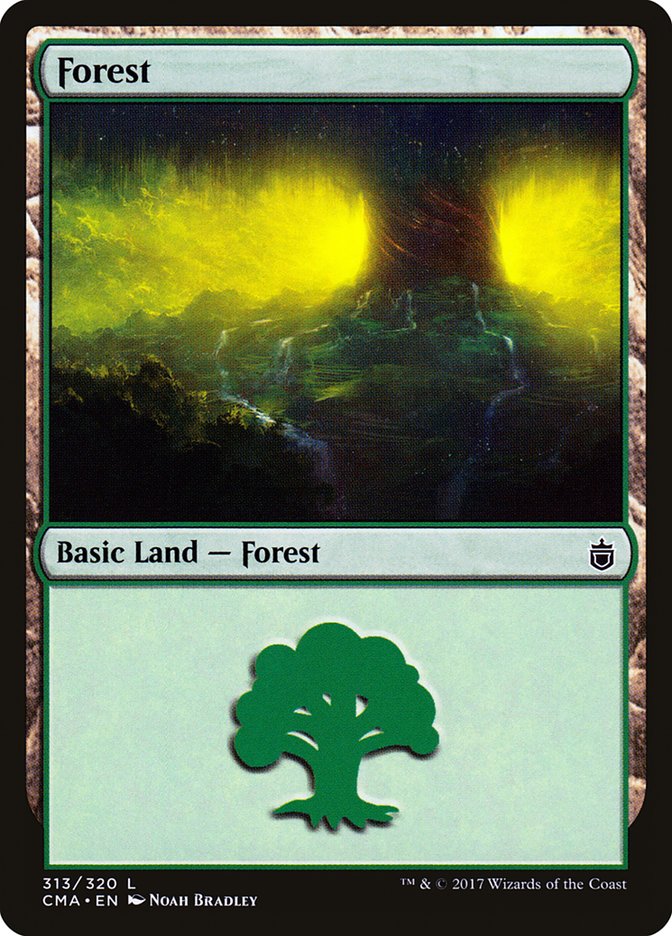 Forest (313) [Commander Anthology] - tcgcollectibles