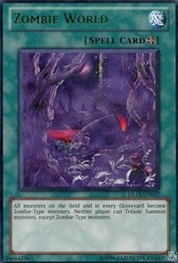 Zombie World (Green) [DL13-EN017] Rare - tcgcollectibles