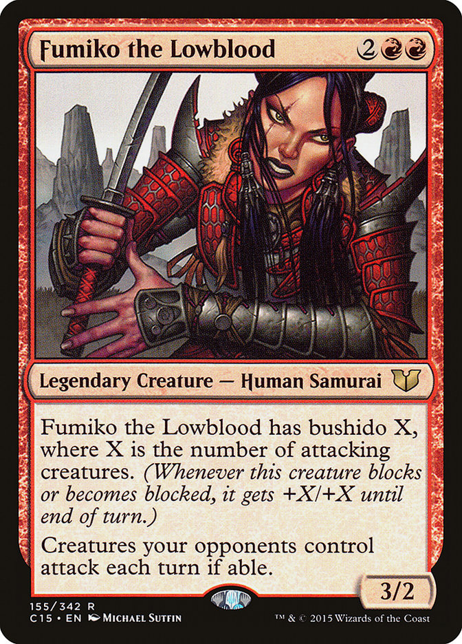 Fumiko the Lowblood [Commander 2015] - tcgcollectibles