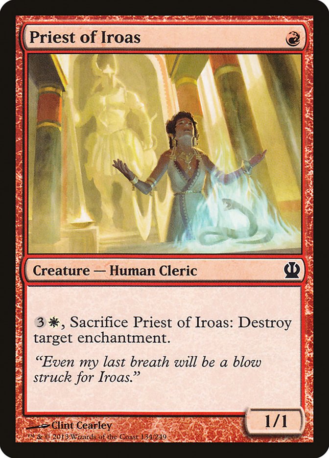 Priest of Iroas [Theros] - tcgcollectibles