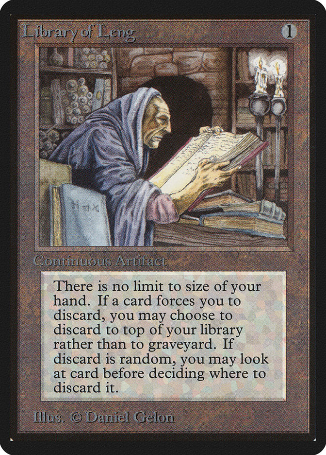 Library of Leng [Limited Edition Beta] - tcgcollectibles