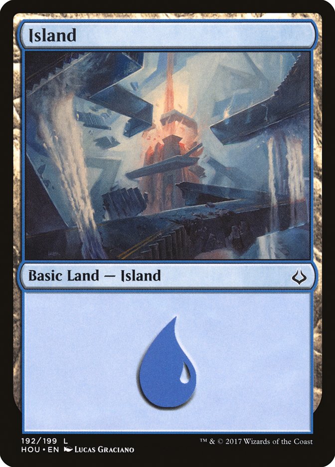 Island (192) [Hour of Devastation] - tcgcollectibles