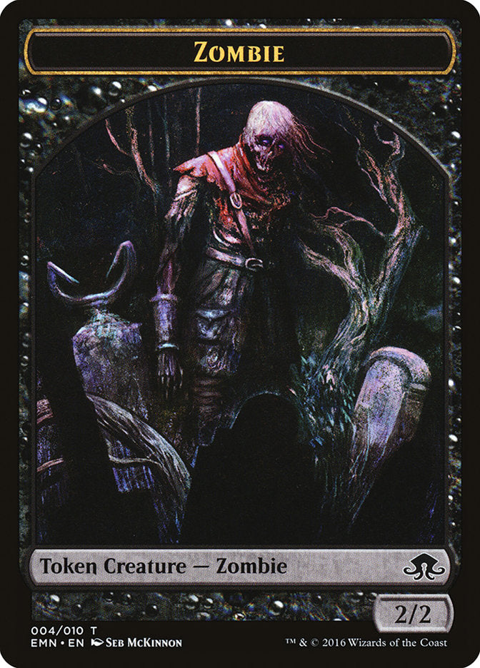 Zombie (004/010) [Eldritch Moon Tokens] - tcgcollectibles