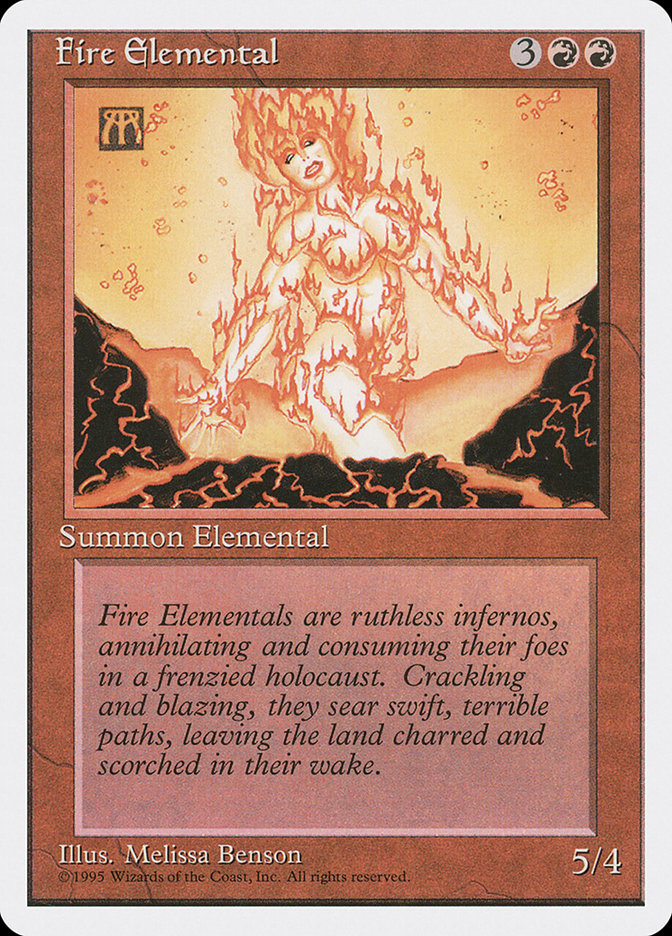 Fire Elemental [Fourth Edition] - tcgcollectibles