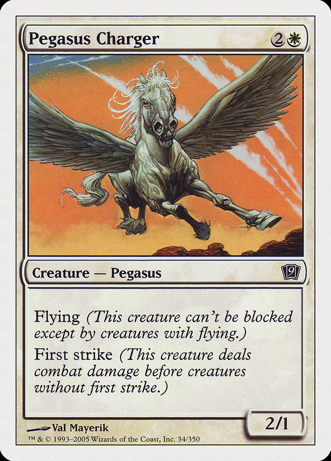 Pegasus Charger [Ninth Edition] - tcgcollectibles