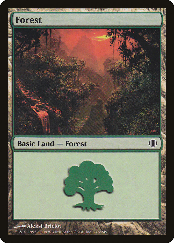 Forest (246) [Shards of Alara] - tcgcollectibles