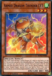 Armed Dragon Thunder LV3 [BLVO-EN004] Super Rare - tcgcollectibles
