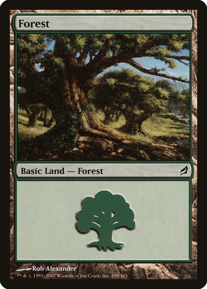 Forest (299) [Lorwyn] - tcgcollectibles