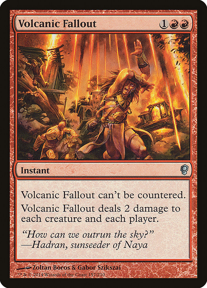 Volcanic Fallout [Conspiracy] - tcgcollectibles