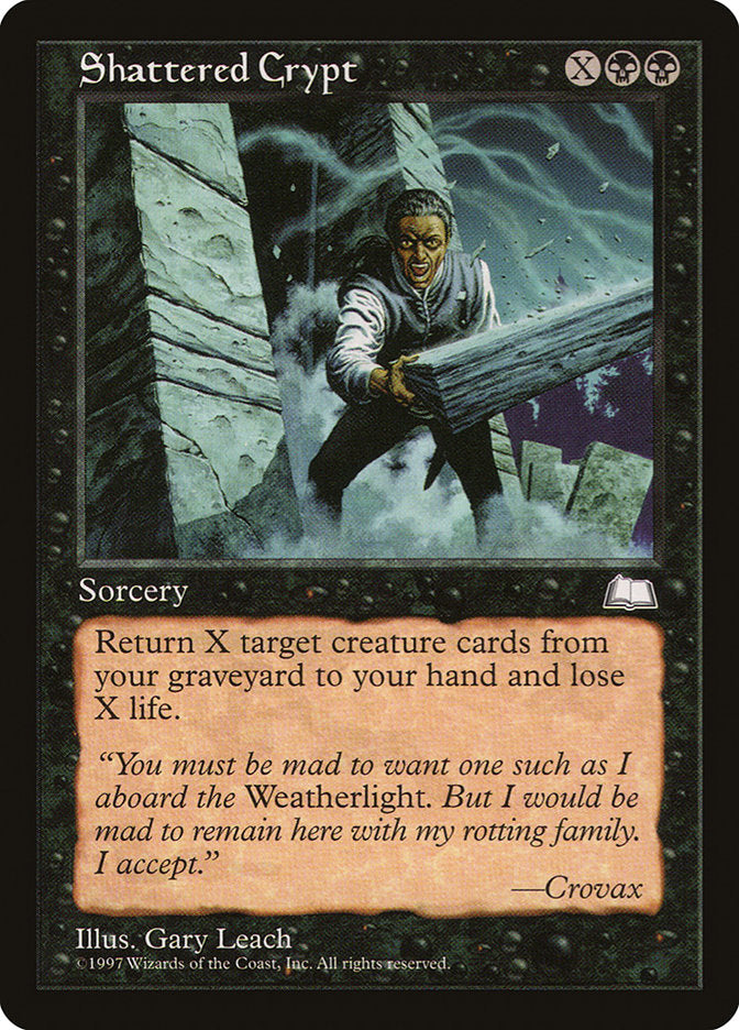 Shattered Crypt [Weatherlight] - tcgcollectibles