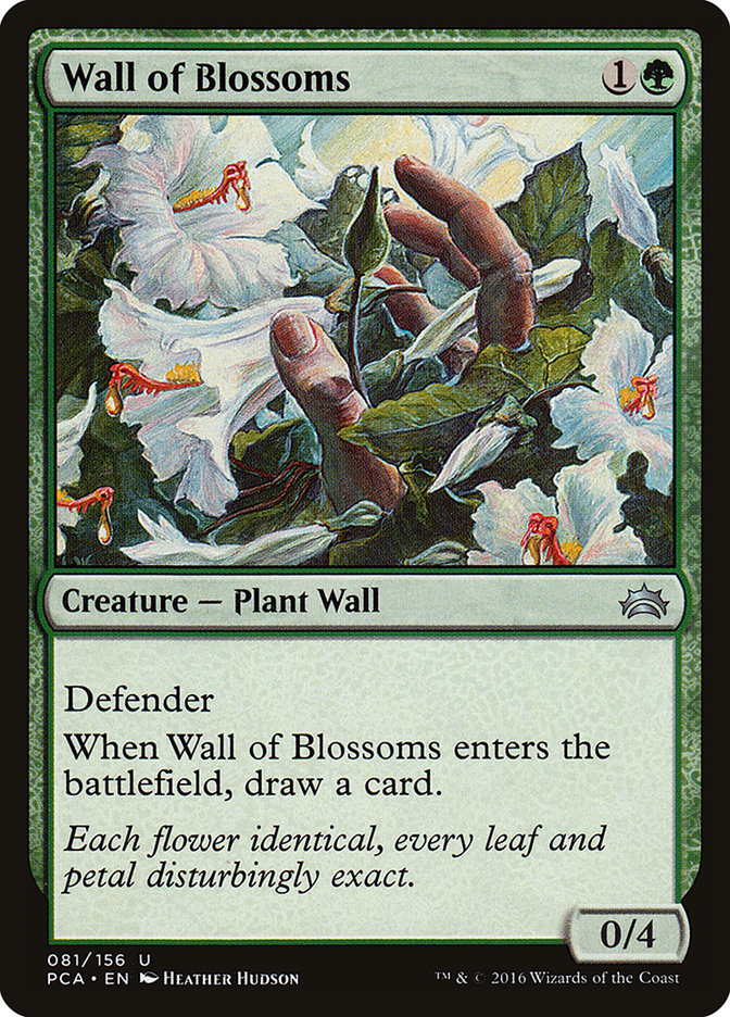Wall of Blossoms [Planechase Anthology] - tcgcollectibles