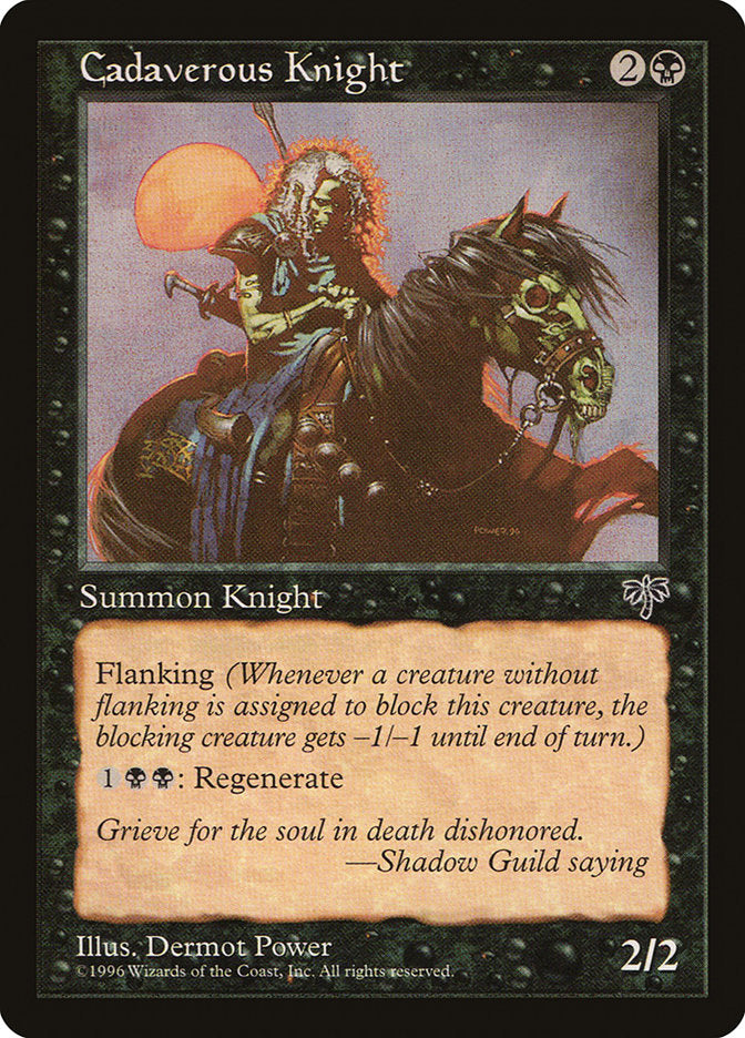 Cadaverous Knight [Mirage] - tcgcollectibles