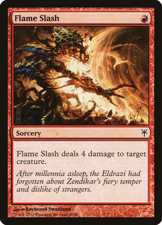 Flame Slash [Duel Decks: Sorin vs. Tibalt] - tcgcollectibles
