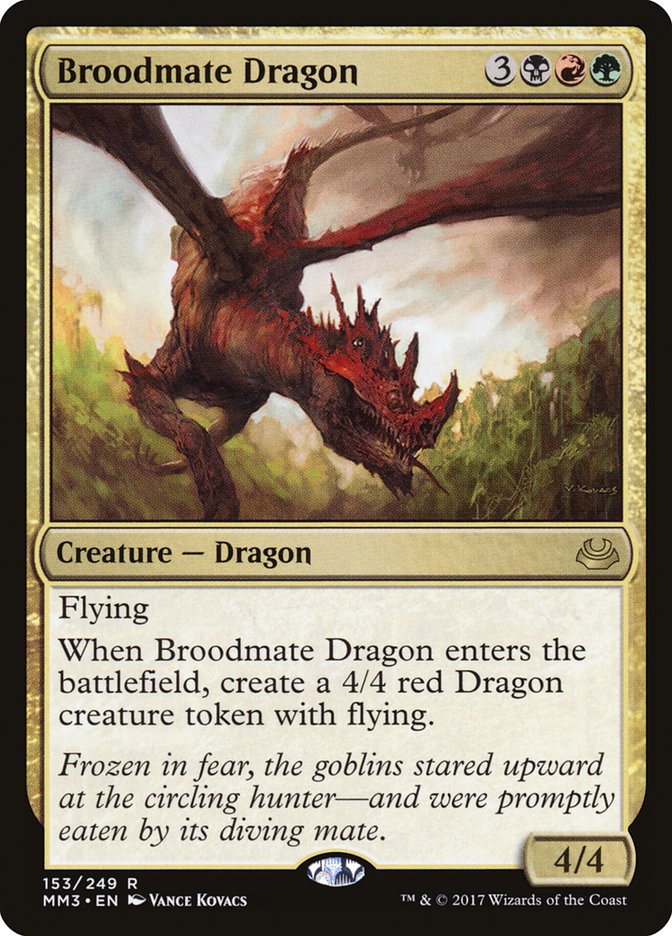 Broodmate Dragon [Modern Masters 2017] - tcgcollectibles
