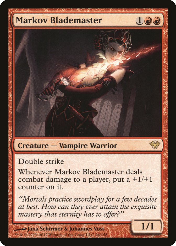 Markov Blademaster [Dark Ascension] - tcgcollectibles