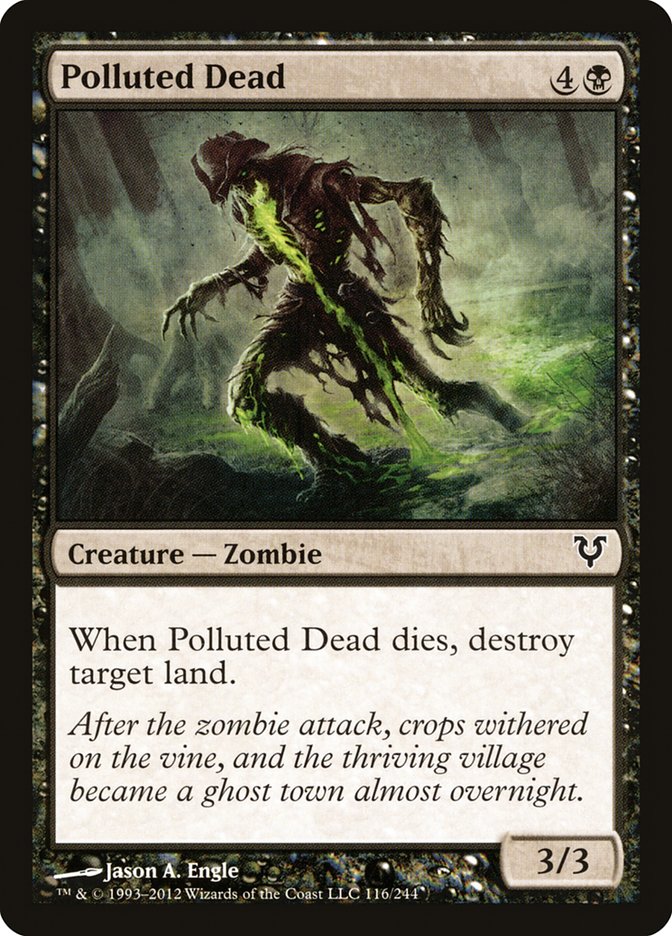 Polluted Dead [Avacyn Restored] - tcgcollectibles