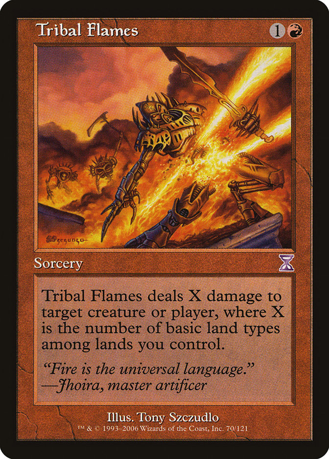 Tribal Flames [Time Spiral Timeshifted] - tcgcollectibles