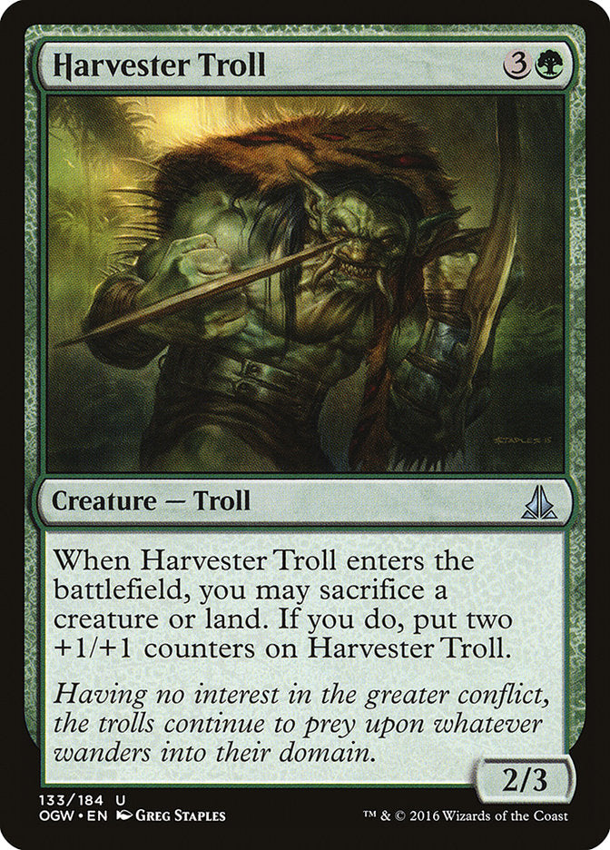Harvester Troll [Oath of the Gatewatch] - tcgcollectibles