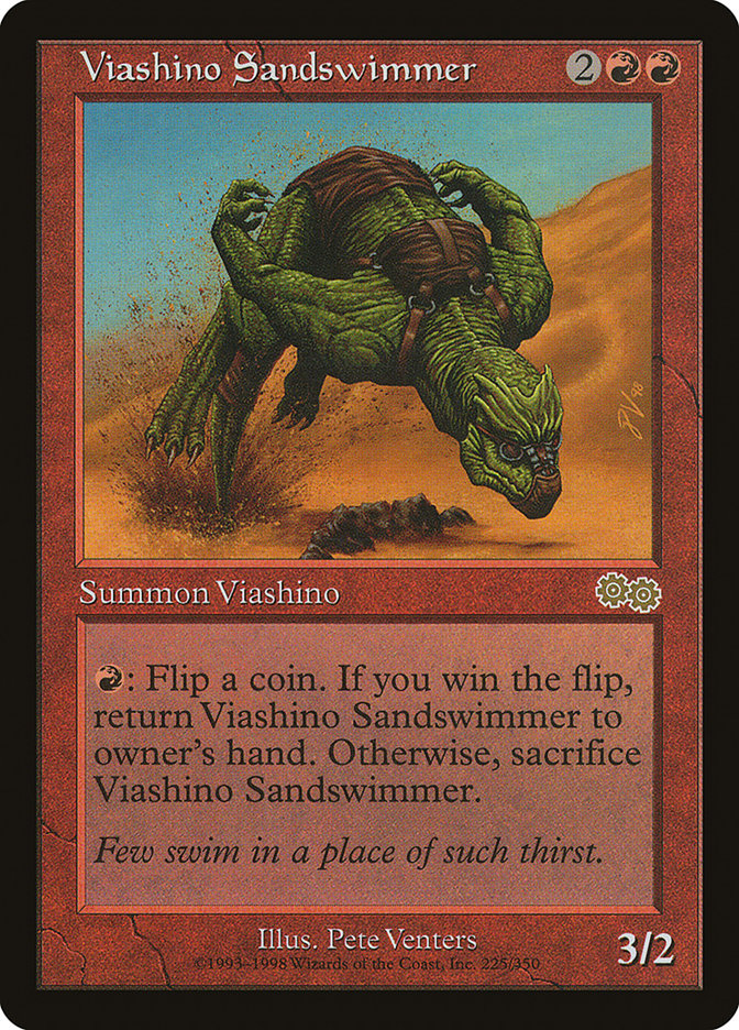 Viashino Sandswimmer [Urza's Saga] - tcgcollectibles