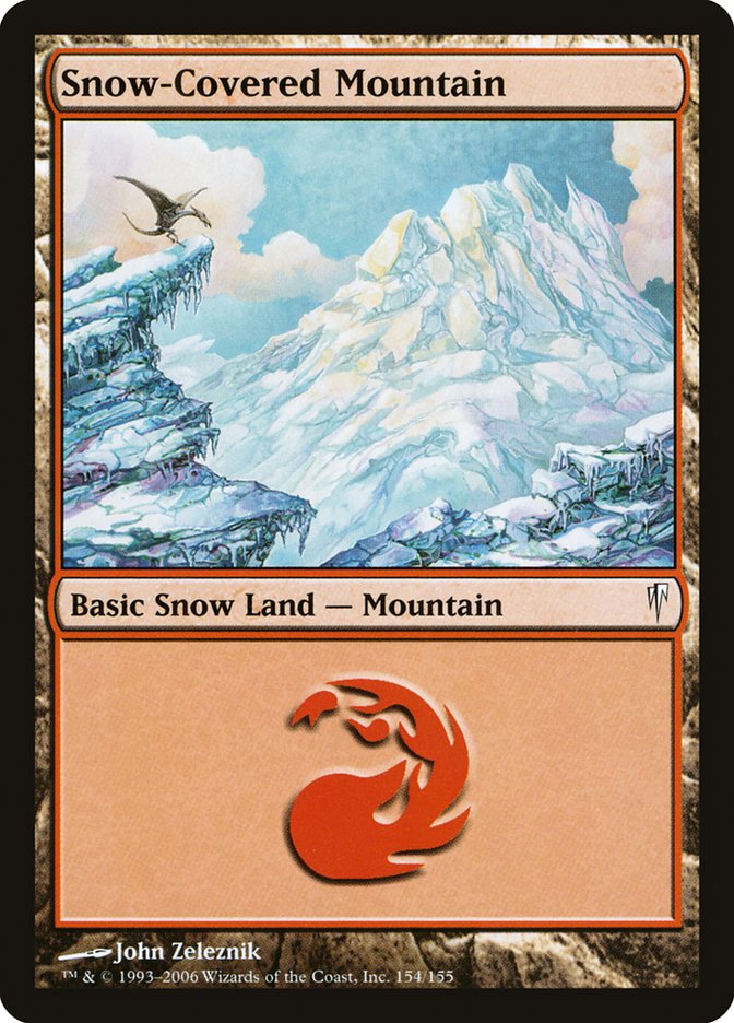 Snow-Covered Mountain [Coldsnap] - tcgcollectibles