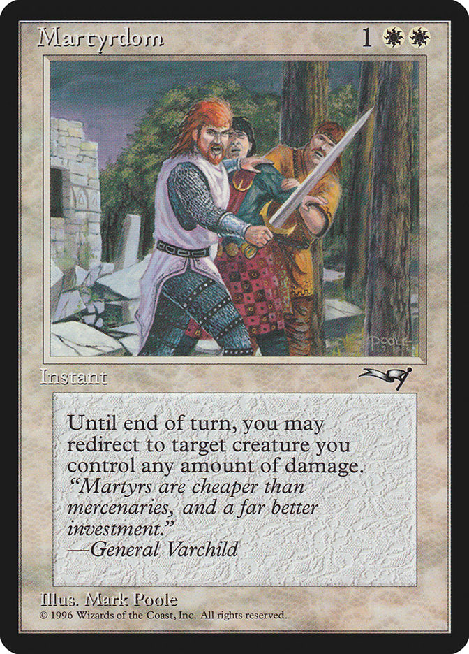 Martyrdom (Sword Drawn) [Alliances] - tcgcollectibles