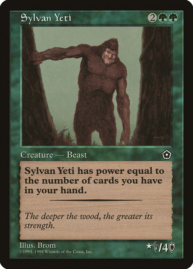 Sylvan Yeti [Portal Second Age] - tcgcollectibles