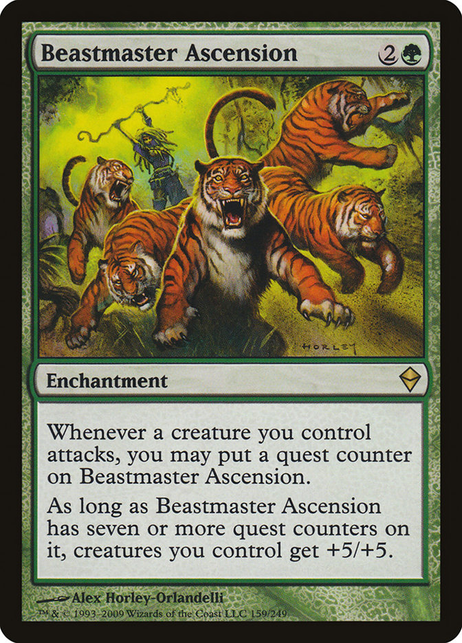 Beastmaster Ascension [Zendikar] - tcgcollectibles