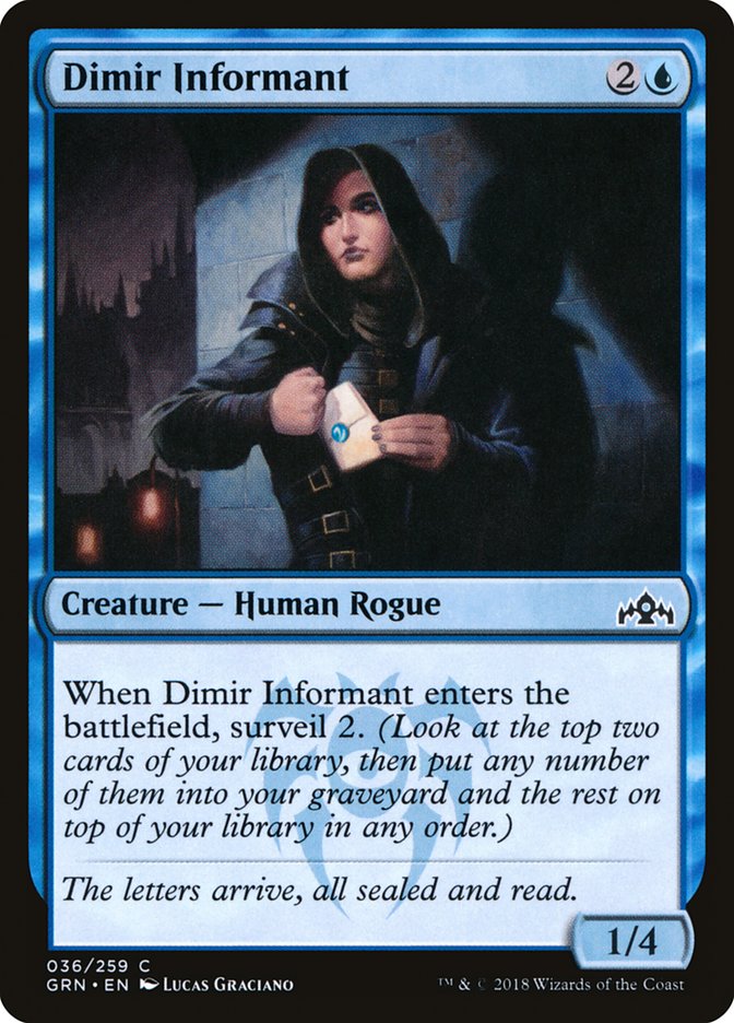 Dimir Informant [Guilds of Ravnica] - tcgcollectibles