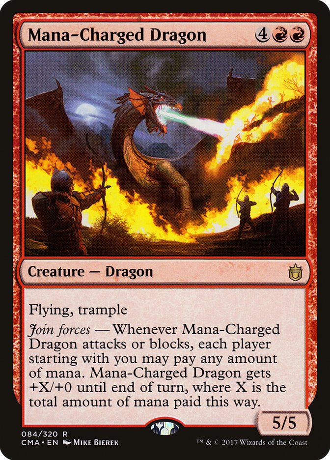 Mana-Charged Dragon [Commander Anthology] - tcgcollectibles