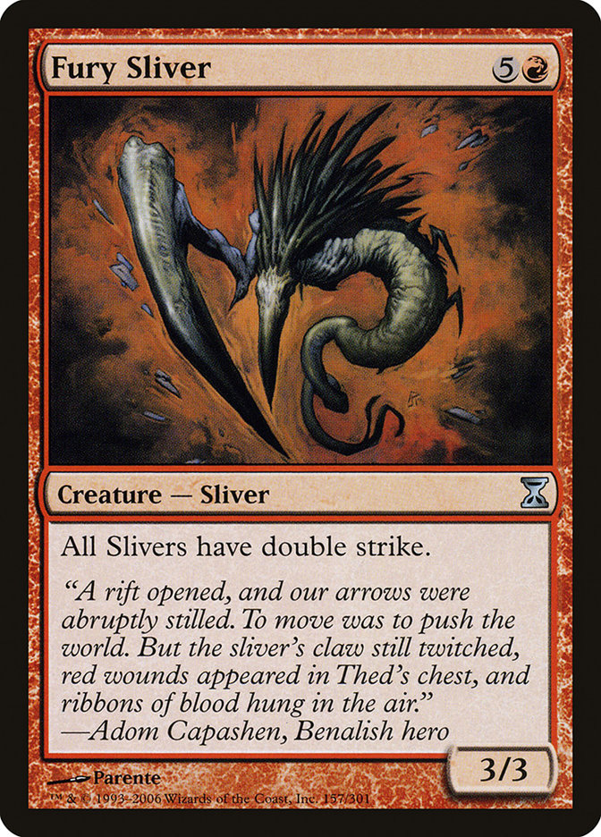 Fury Sliver [Time Spiral] - tcgcollectibles